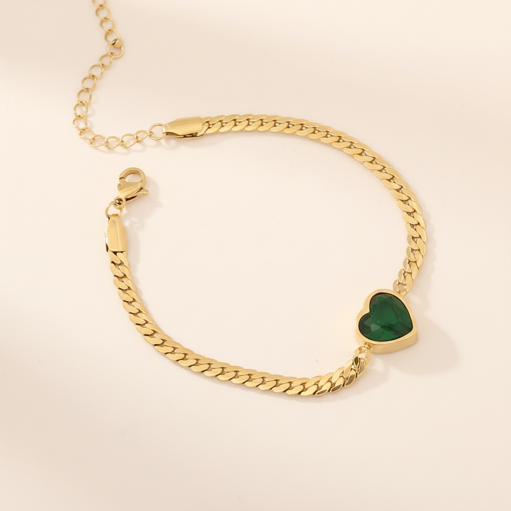 EXCUISITE GREEN  BRACELET