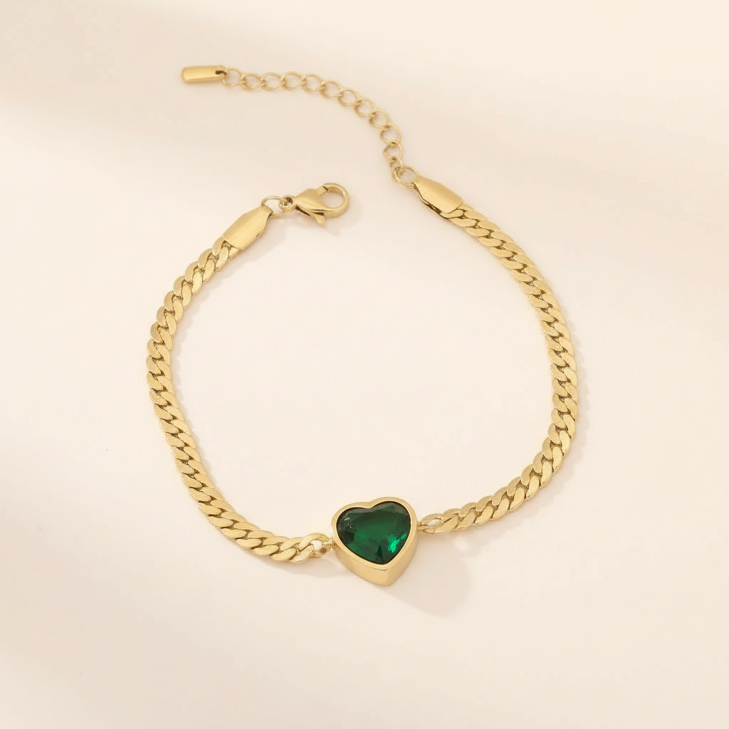 EXCUISITE GREEN  BRACELET