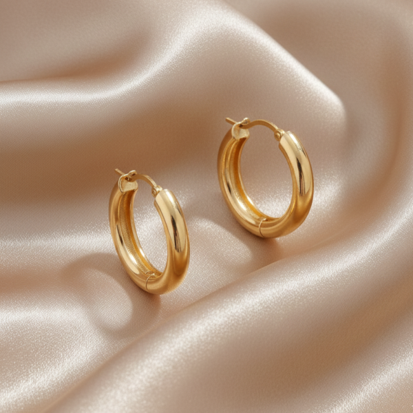 TIMELESS HOOP EARRING