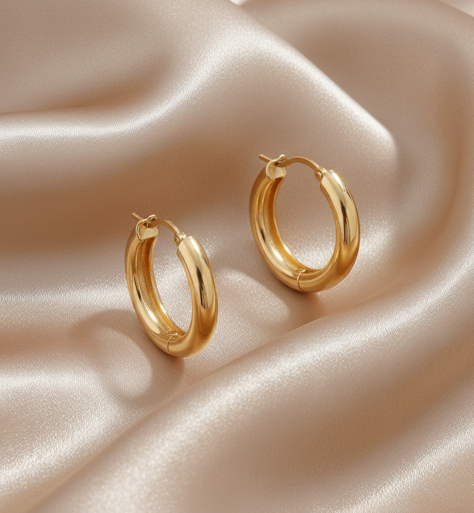 TIMELESS HOOP EARRING