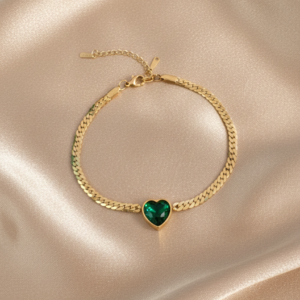 EXQUISITE GREENSTONE BRACELET