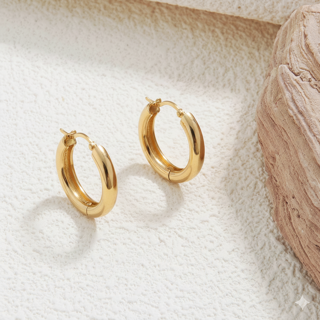 TIMELESS HOOP EARRING