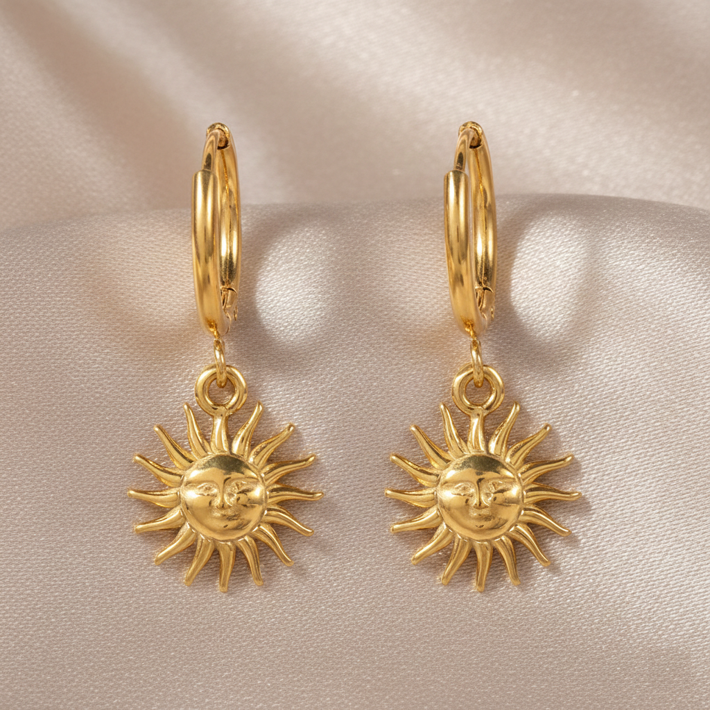 THE CELESTIAL SUN EARRINGS